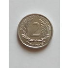 Восточные Карибы 2 цента 2002