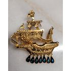 Брошь подвеска Скандинавия винтаж