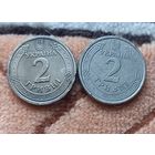 Украина 2 гривны, 2018 и 2019