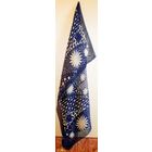 Натуральный шейный платок из крепдешина,. 70х70 см.