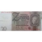 Werty71 Германия 20 марок 1929 банкнота