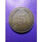 Германия ФРГ 5 пфеннингов 1981 J