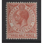 1921 Гибралтар** Георг V SG#91