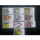 Румыния 2012 флора и фауна полная серия Mi-18,3 евро