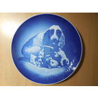 Настенная тарелка. День матери. Копенгаген.