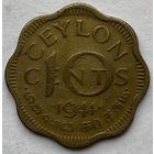 Цейлон 10 центов 1944 г.