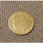 1/2 эскудо 1757 года Испания с рубля без МЦ!!!