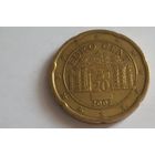 Австрия 2002 20 евроцентов