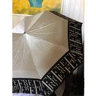 Зонт женский FERRE Ферре НОВЫЙ Италия ОРИГИНАЛ цвет молочный перламутровый и черный