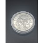 10 Франков 1998 Франция Серебро с РУБЛЯ