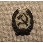 Кокарда НКВД охрана лагерей