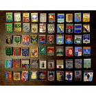 Значки СССР. Гербы городов. Геральдика. 60 штук.