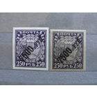 Продажа коллекции с 1 рубля! Почтовые марки РСФСР 1922г. Разная бумага.