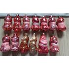 Елочные игрушки, стекло, лиса