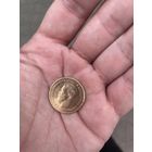 Монета 10 рублей золотая