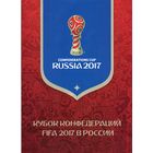 Россия 2017. Кубок конфедераций FIFA 2017. Буклет. Лист с надпечаткой 2270 (1538)