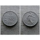 Франция 1/2 франка  1976