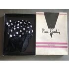 Чулки винтаж 44-46 Pierre Cardin Оригинал Цвет чёрный горошек белый Носить только классически с поясом ( резинки без силикона идет )