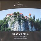 Набор монет "Словения: словенский толар и евро" (50, 20, 10, 5, 2, 1 толаров)