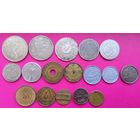 Жетоны разные 17 штук