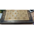 Нарды. Старенькие, большая доска. Резные