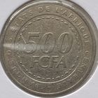 Центральная Африка 500 франков 2006 г. В холдере