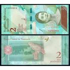 Венесуэла 2 боливара 2018 год, UNC