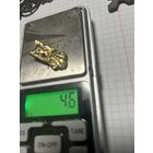 Старинный ременной наконечник в позолоте