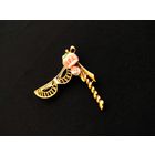 Брошь, Венецианская Маска с керамикой