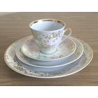 Чашка кофейная с блюдцами Солнечный сад, СССР