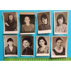 Фото "Женские портреты", Беларусь, 1950-1970-е гг., 8 шт.