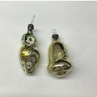 Елочная игрушка сова СССР цена за все К.11