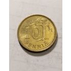 Финляндия 10 пенни 1976