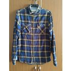 Рубашка в клетку,состояние отличное