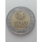 Португалия 100 эскудо 1991 года .