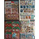 Большой лот чистых иностранных марок, блоков и люкс блоков, флора, фауна, космос, минералывысокий каталог