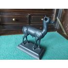 Скульптура косуля металл