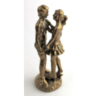 Статуэтка Юноша и девушка Латунь