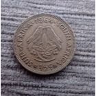 Werty71 ЮАР 1/2 цента пенни 1964  Южная Африка Воробьи припой сверху