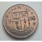 Маврикий 1 рупия 1990  3-11-29