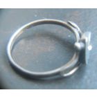 Кольцо, серебро.