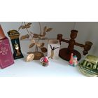 Подсвечник золотая ветка