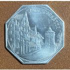 Германия Нюрнберг нотгельд 20 пфеннигов 1921 год. Городская сберкасса трамвайный жетон