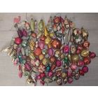 Огромный лот ёлочных игрушек С РУБЛЯ.