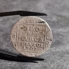 Грош серебряный коронный 1767 год, Речь Посполитая, Станислав Август Понятовский, ХОРОШИЙ