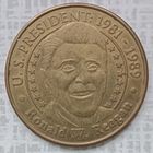 Медаль США: President 1981-1989 Ronald W. Reagan. The Sunoco Presidential Coin Series #3
