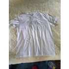 Майка большая белая рр 52-54 от 180 см хлопок 100%