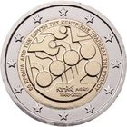 2 евро 2023 Кипр 60-летие Центрального банка Кипра UNC из ролла