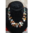 Бусы из натурального камня, длина 44 см.