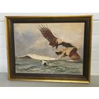 Картина море птицы Западная Европа